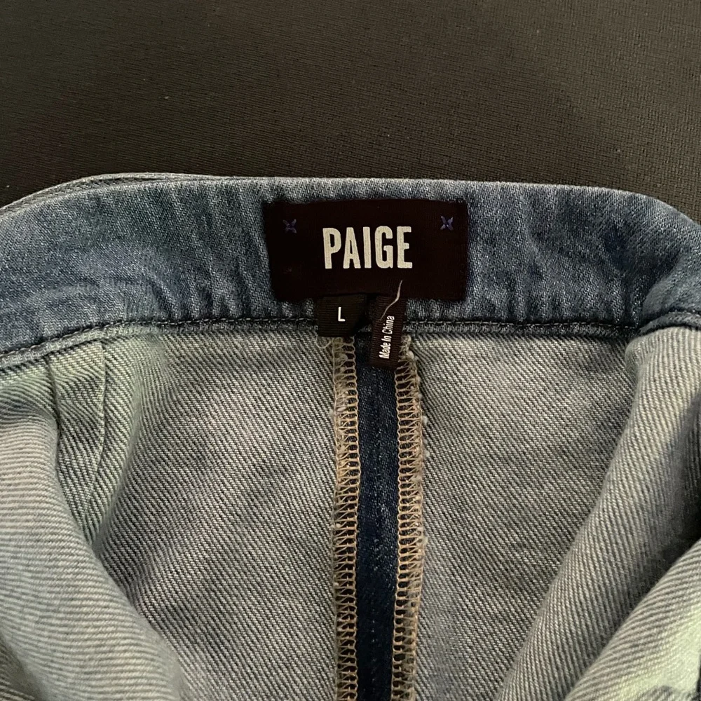 Paige Ruffle Wrap Mini Skirt Size 10 - Picture 3 of 3